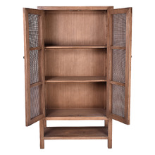 Seraphiel Recycled Elm Wood Cabinet